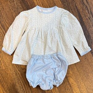 Willow Blue and White Diaper Cover Set